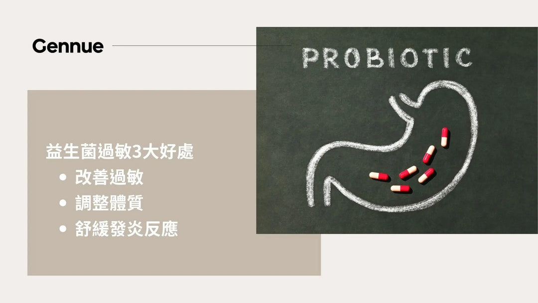 益生菌過敏3大好處－改善過敏、調整體質、舒緩發炎反應